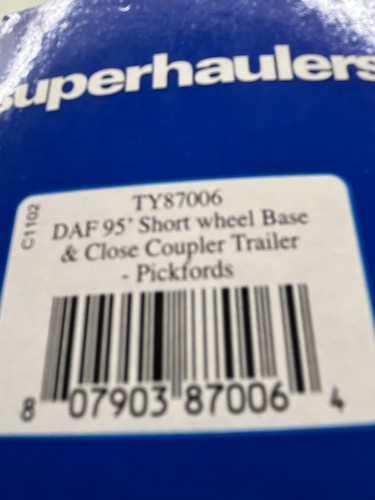 Corgi superhaulers ty87006 daf - superhaulers,