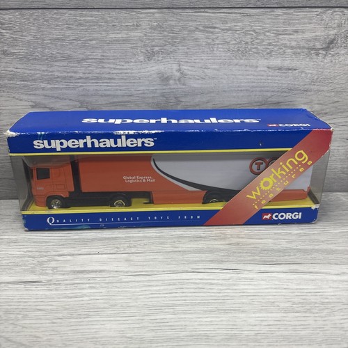 Corgi superhaulers scania box - corgi,