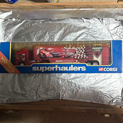 Corgi superhaulers ducati - corgi,