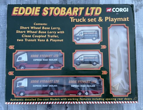 Corgi eddie stobart truck set - eddie,