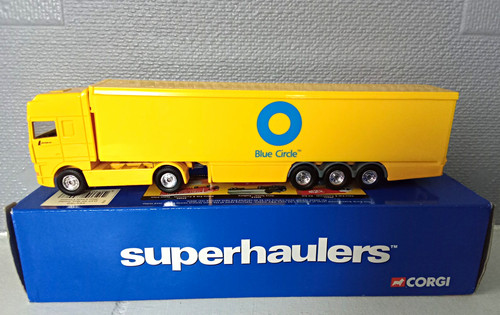 Corgi superhaulers daf blue - daf, 95